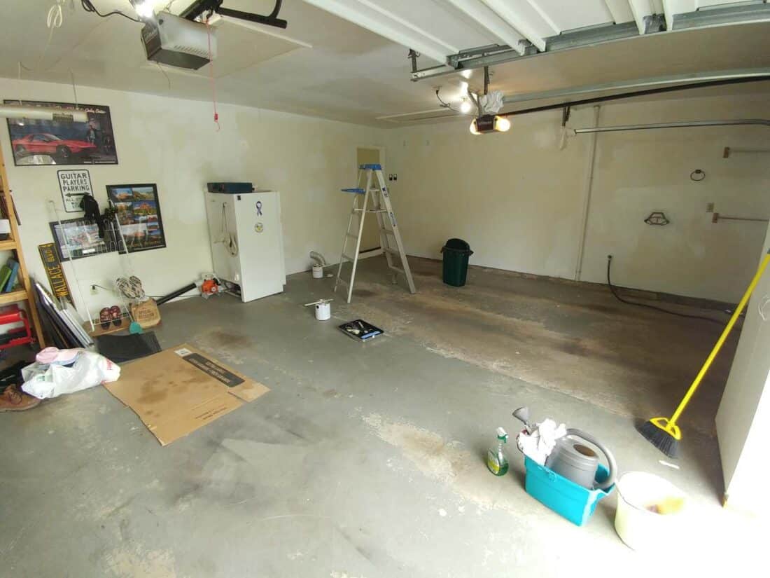 Unfinished Garage