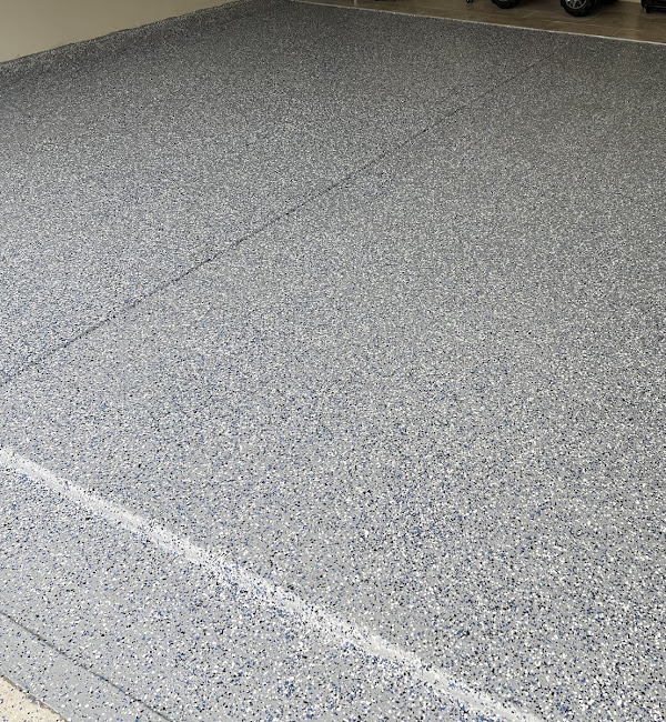 Grey Epoxy with B711 Flake