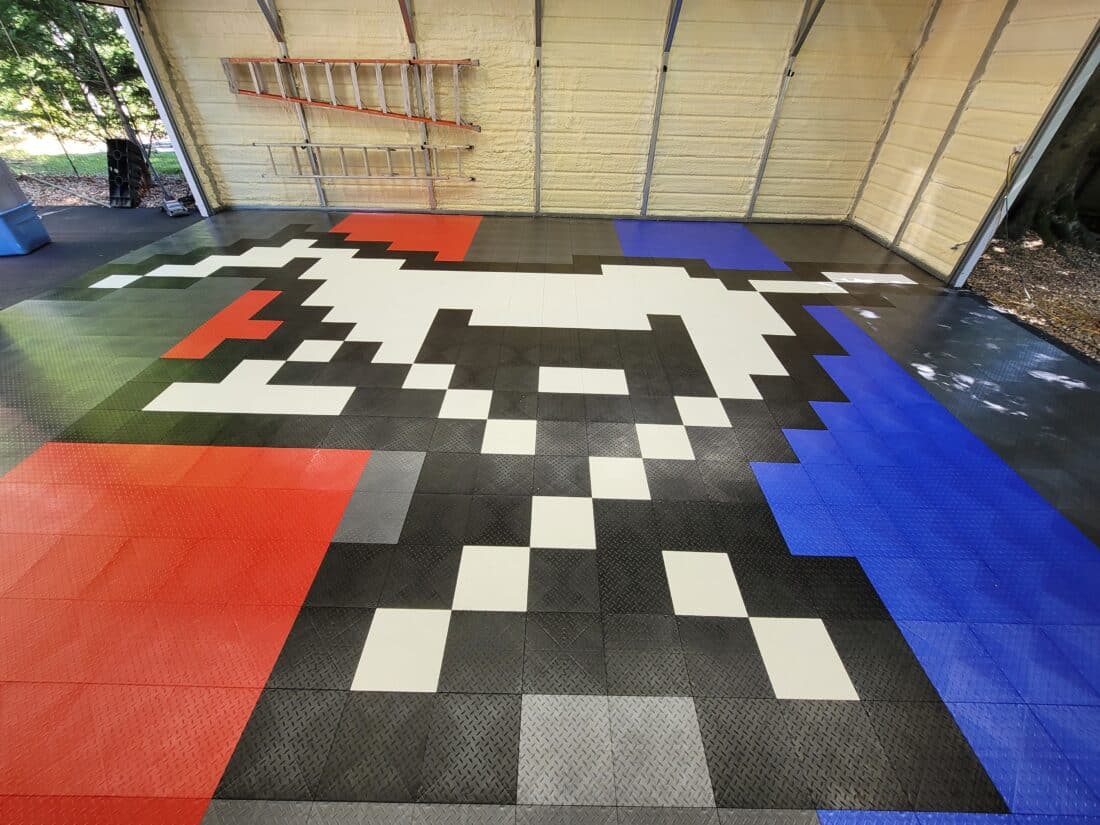 Eric's Horse with TLHDXT Diamond Tiles