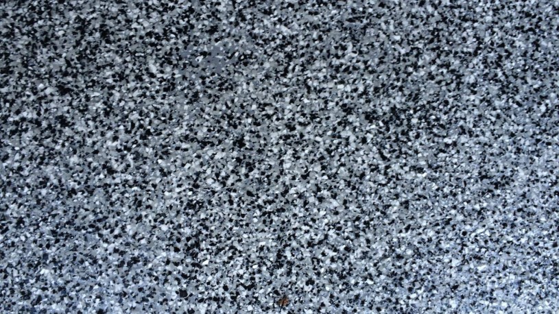B-411 1/8" Flake Full Broadcast Epoxy
