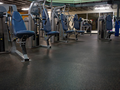 Interlocking Rubber Gym Floor Tiles