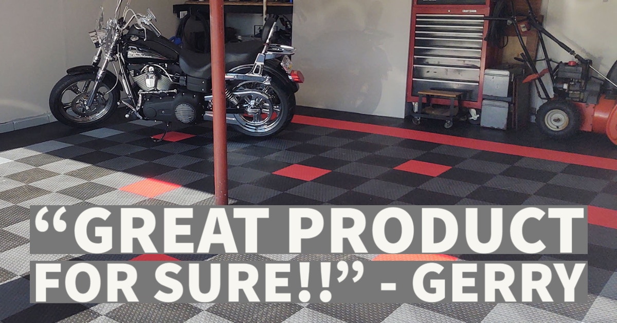 "Great Product" black, grey, red TrueLock HDXT coin tiles