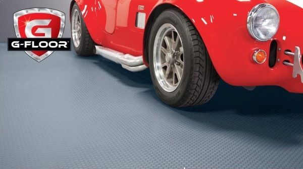 G-Floor Small Coin Garage Floor Mats with Enhanced Traction